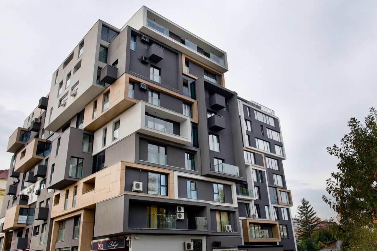 Reference project, multifamily house built with Porotherm