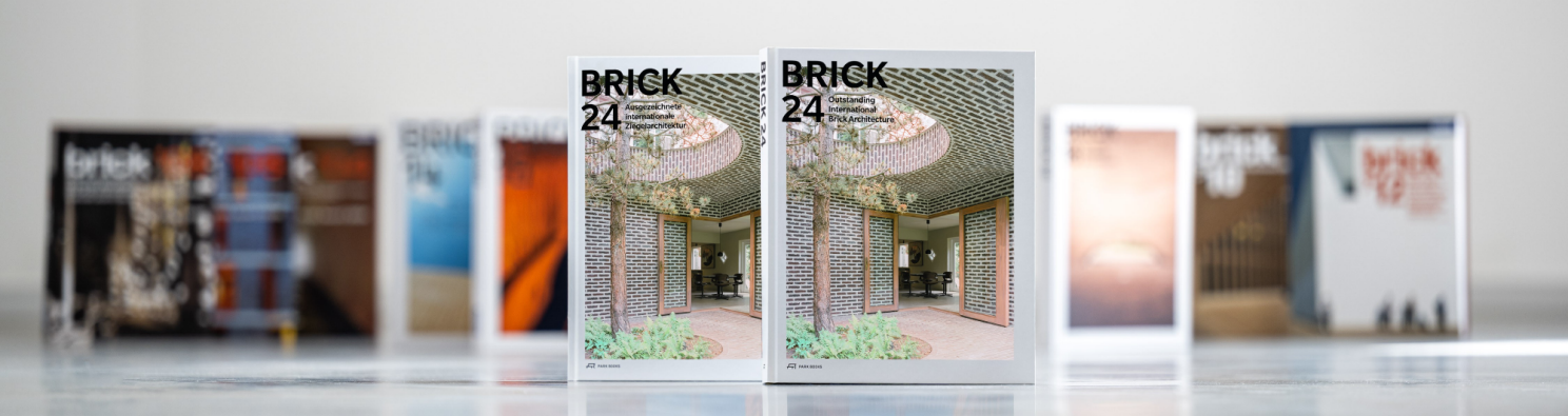 Brick Book 2018 cover in english and german,