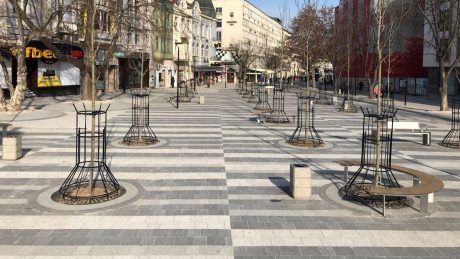 централен площад Плевен, централна градска част, пешеходна зона