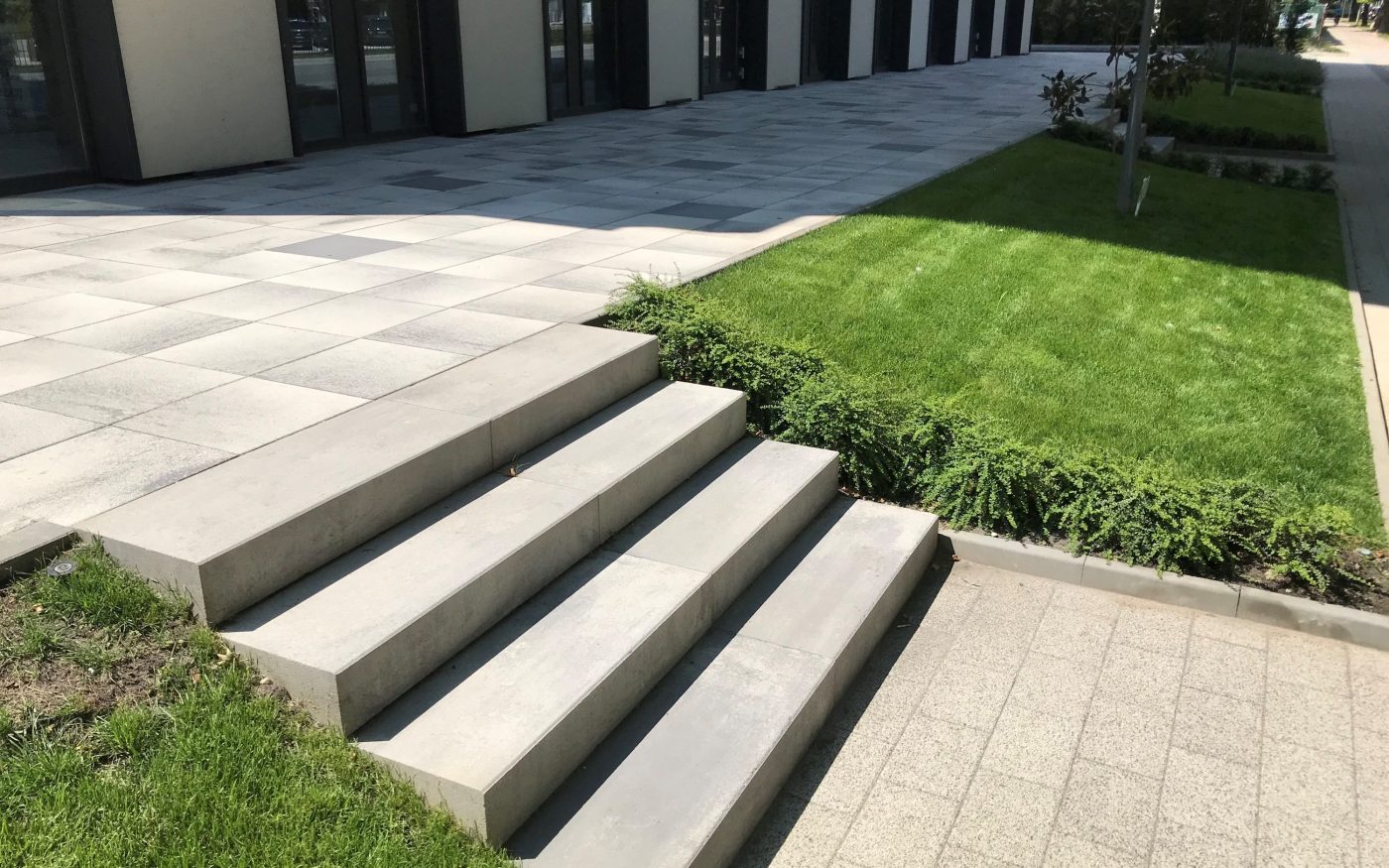 стъпала, алеи, парк