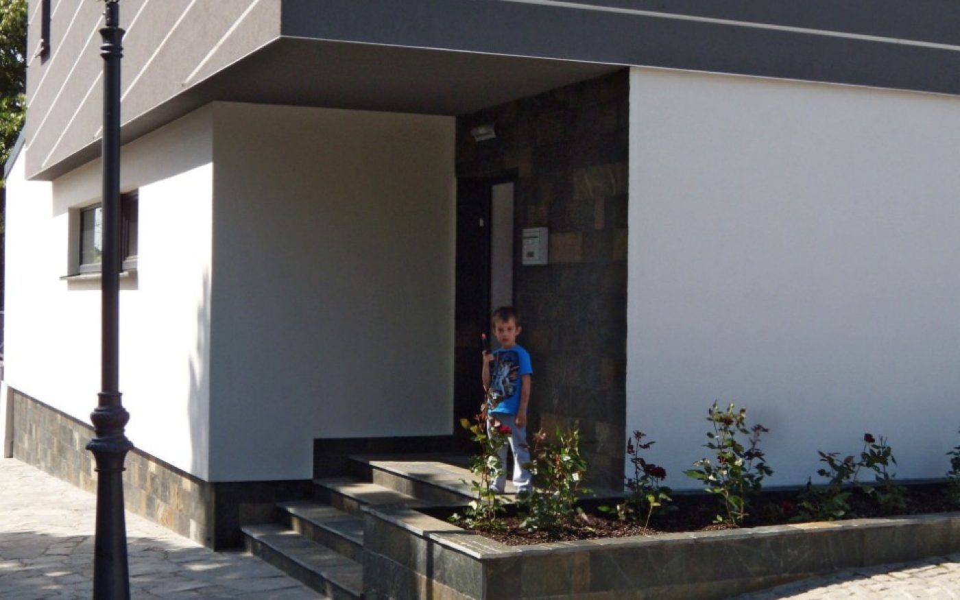 Reference project, single family house built with Porotherm