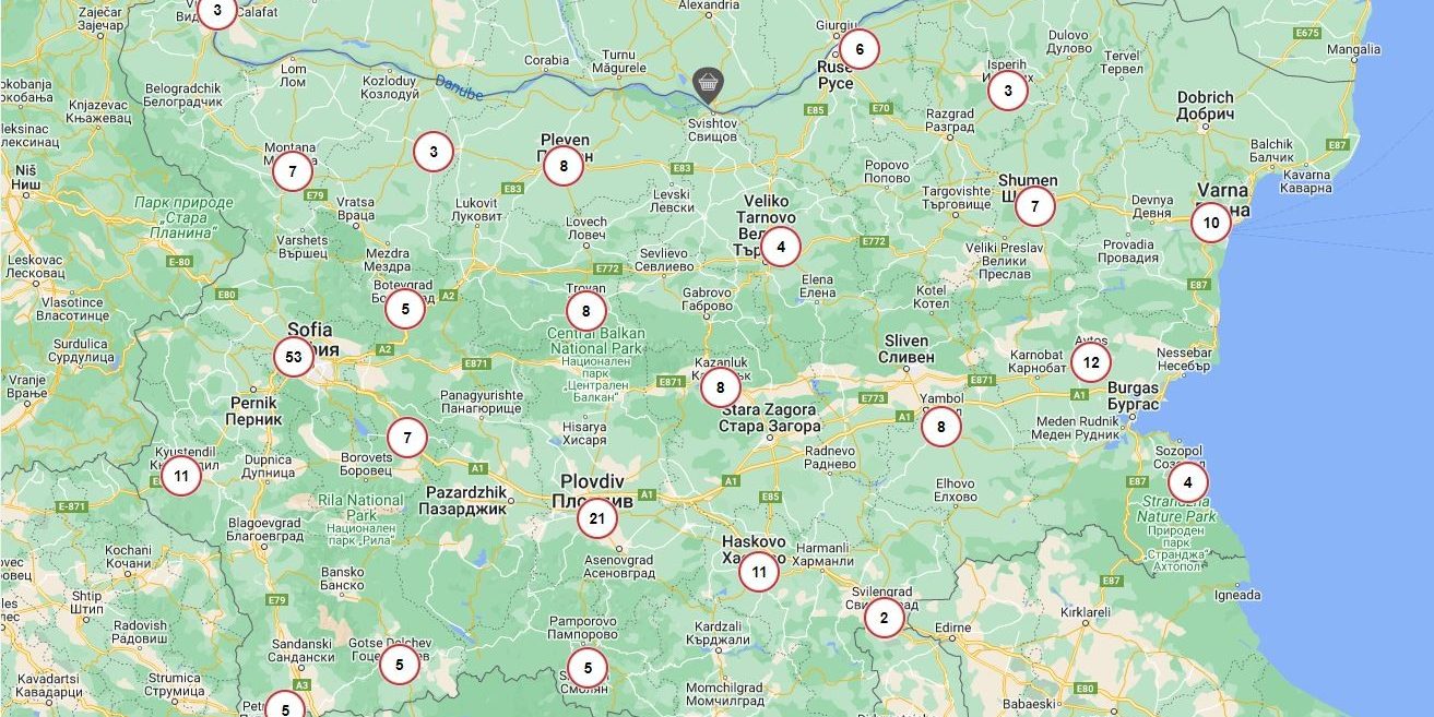 Дистрибуторска карта