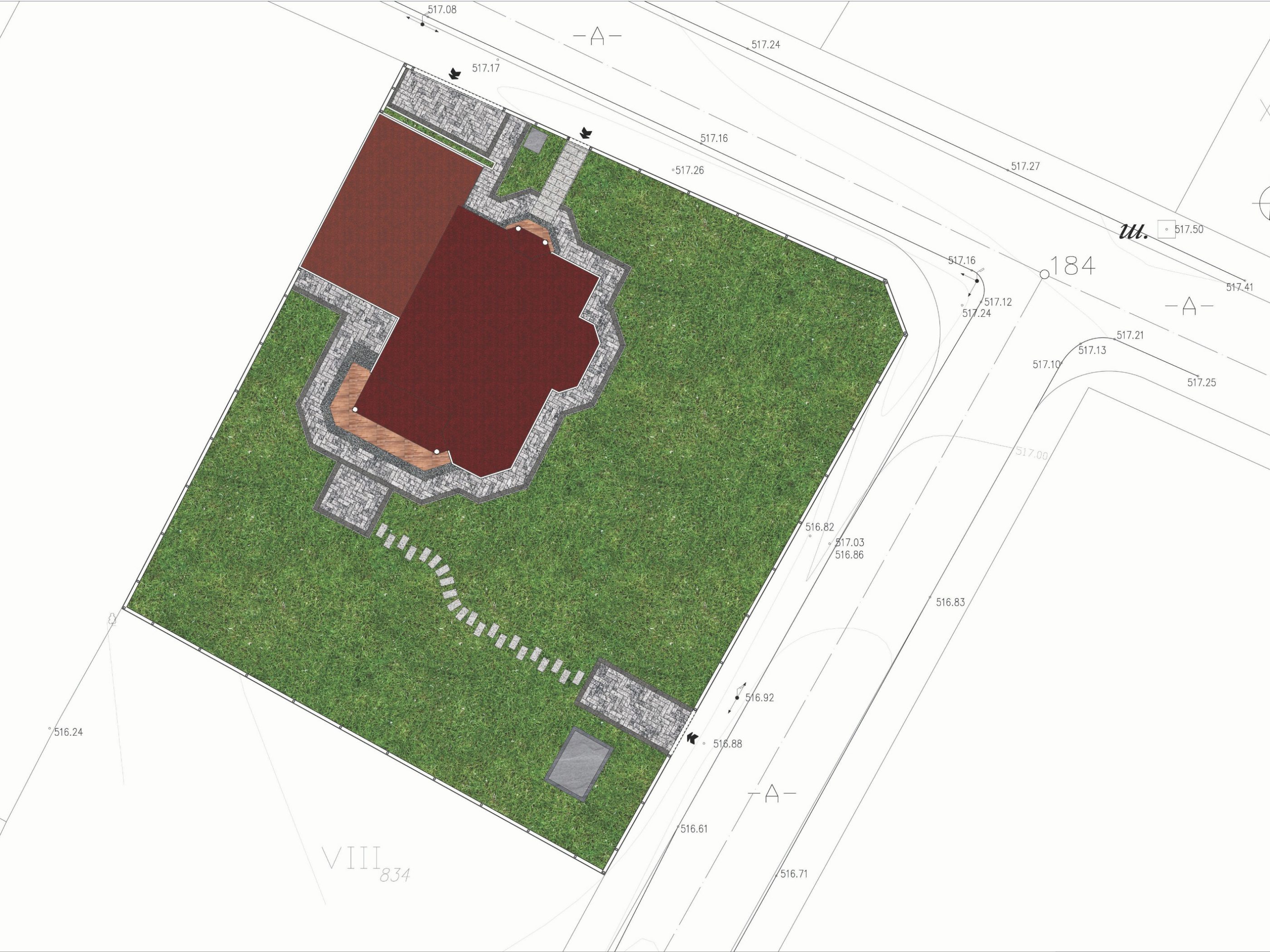 CAD планиране по геодезическо заснемане