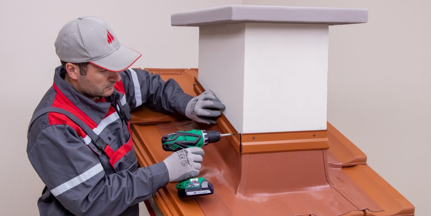 Chimney Installastion - obshivka