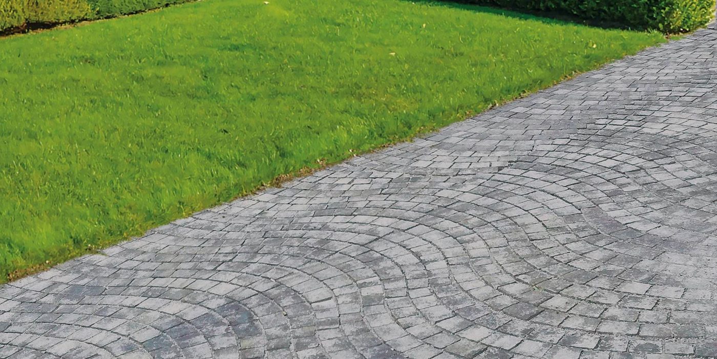 Composing picture ARTE 10  Сегментен паваж - сив меланж