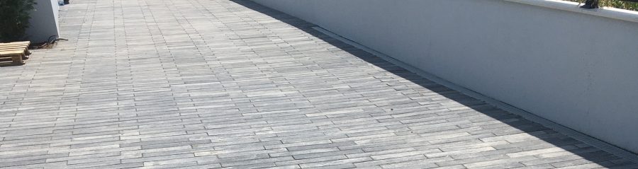 RAYOS плочи 50 x 10 x 8 cm графитено-бял меланж
