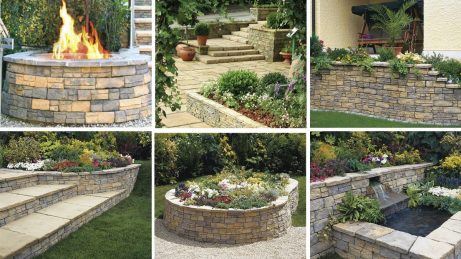 Bradstone Mountain Block жълто сив меланж