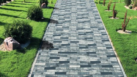 RAYOS плочи 50 x 10 x 8 cm графитено-бял меланж