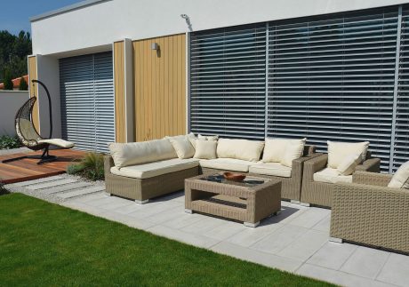 Lusso Tivoli плочи - сребристо сиво