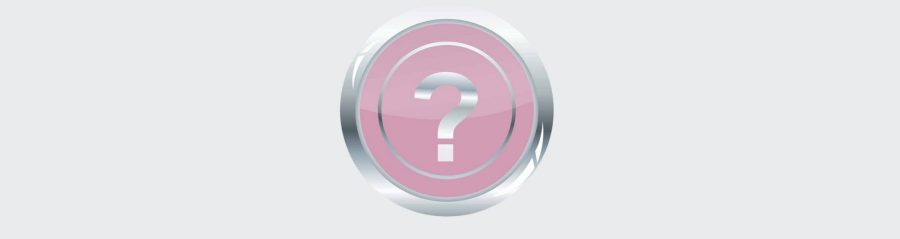 Icons of questionmarks (headers) for our FAQs articles.