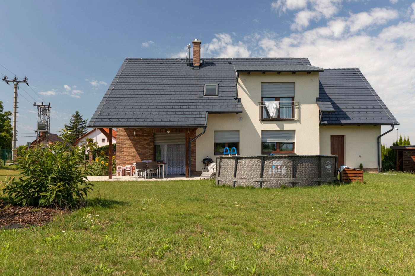 Rodinný dům Přerov 2014 - střešní krytina Tondach Figaro Deluxe glazura Amadeus šedá & Lícové cihly Terca Mardale antique | Wienerberger