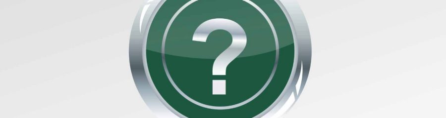 Icons of questionmarks (headers) for our FAQs articles.