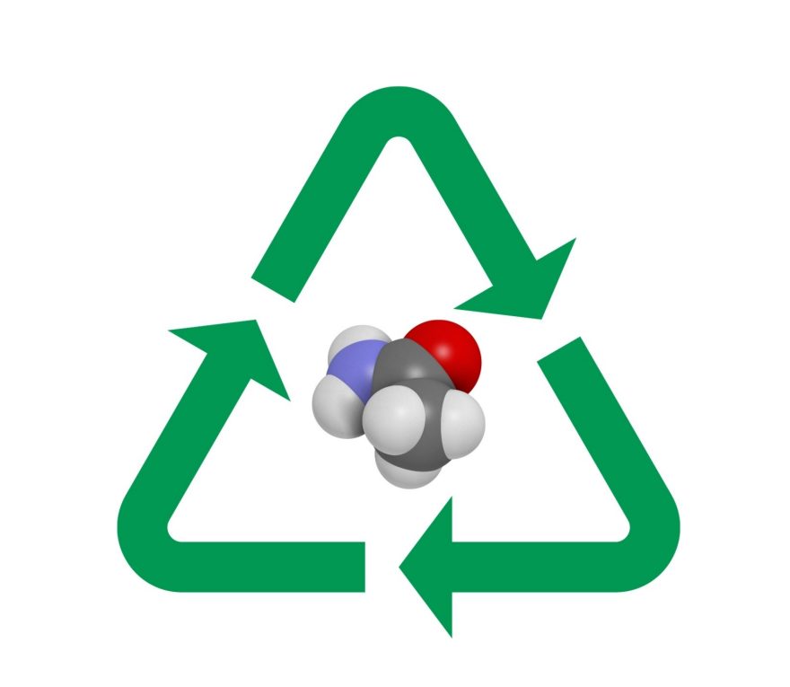 Polyamide glass fibre