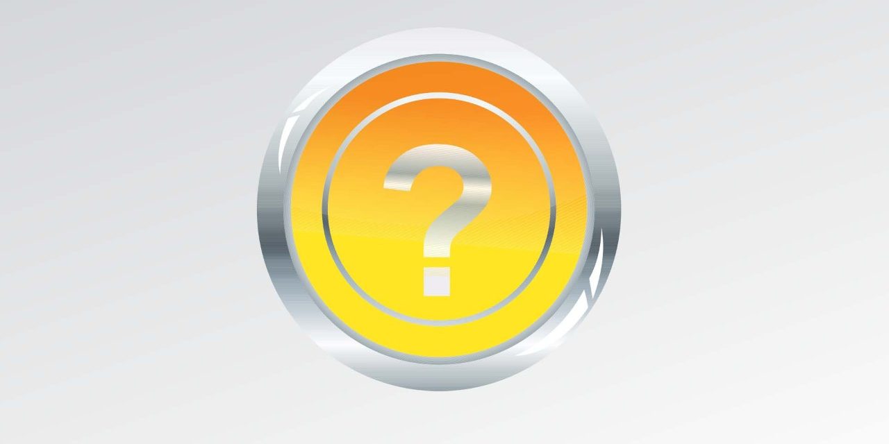 Icons of questionmarks (headers) for our FAQs articles.