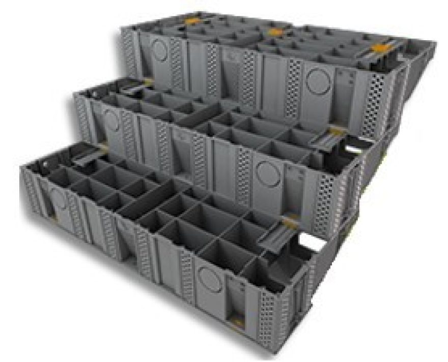 Modulesca система за изграждане на градински стъпала