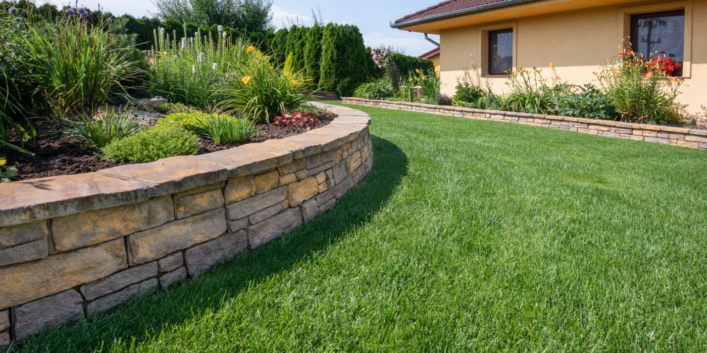 Референтен обект Bradstone Mountain Block жълто-сив меланж