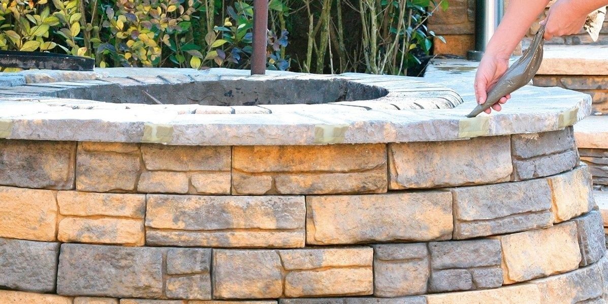 Монтаж на Bradstone Mountain Block  стъпка 4