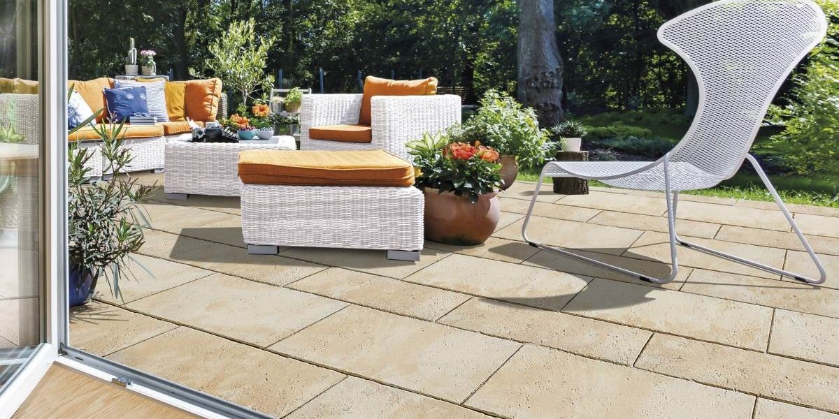 Bradstone Travero плочи - бежов меланж