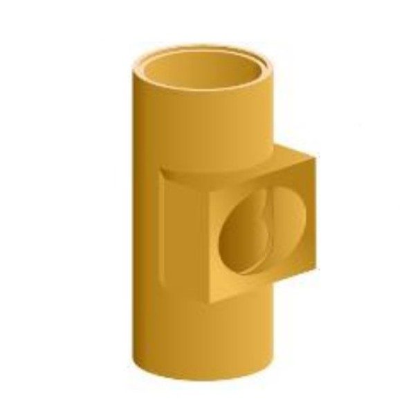 WBCS Универсал 18 керамична тръба с отвор за почистване