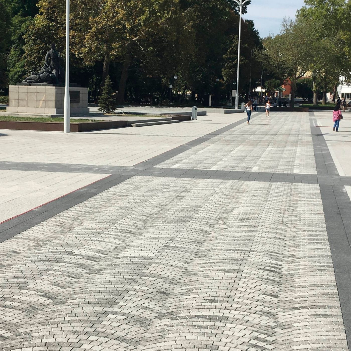 Arte 10 Сегментен паваж светъл гранит 