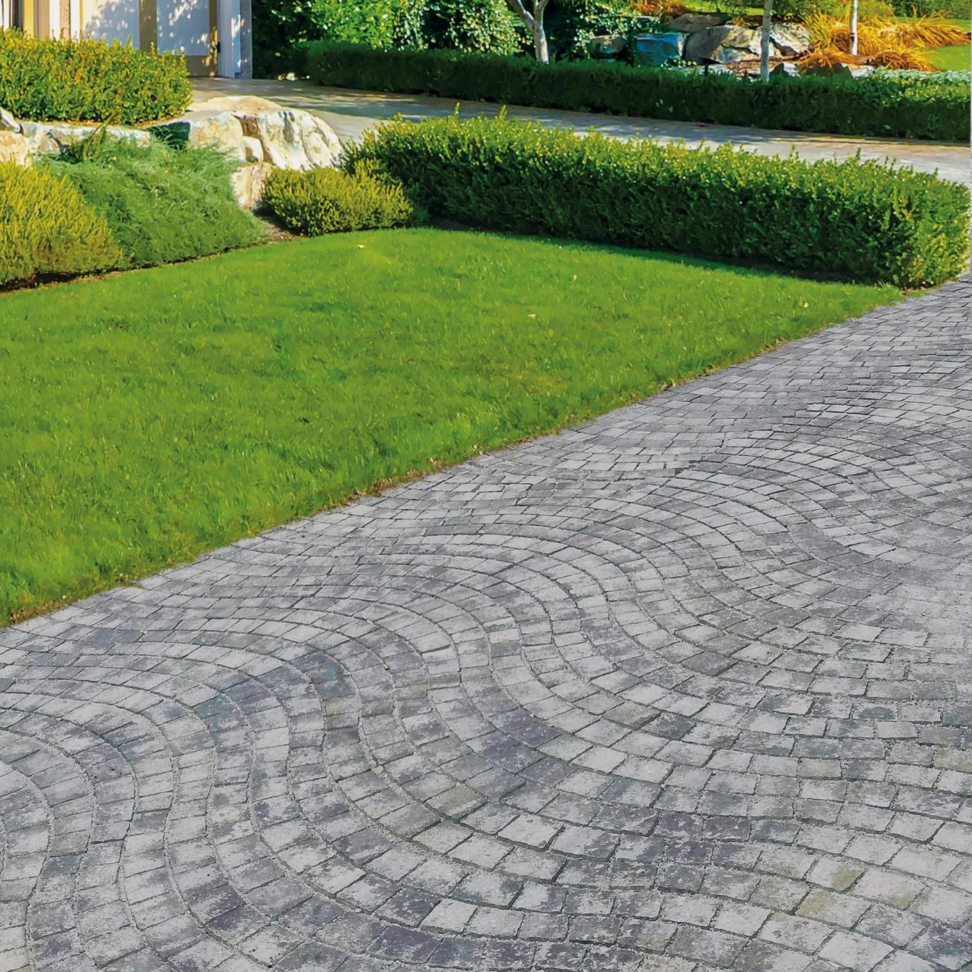 Composing picture ARTE 10  Сегментен паваж - сив меланж