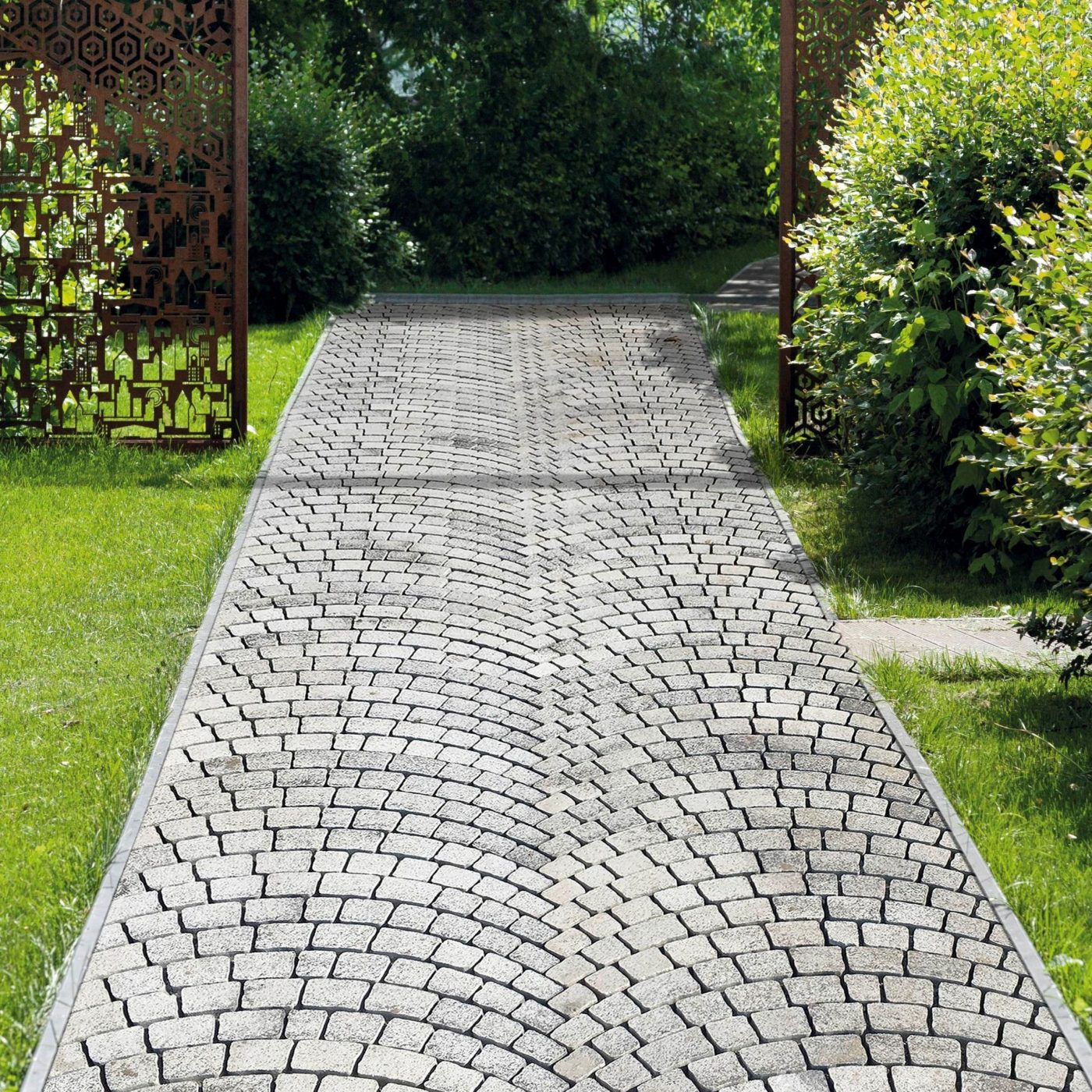 Composing picture ARTE 8  Сегментен паваж - светъл гранит