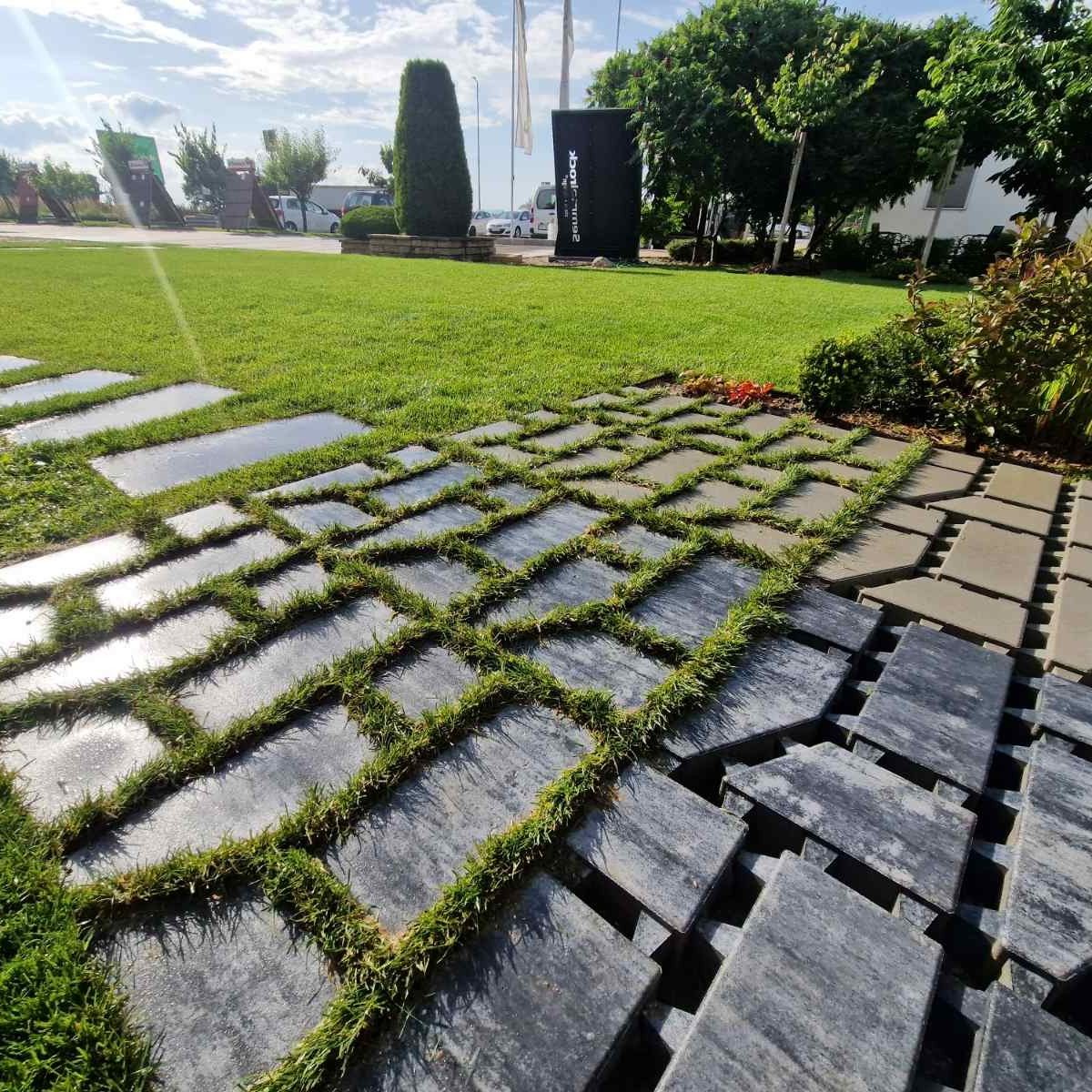 ECO Puzzle графитено-бял