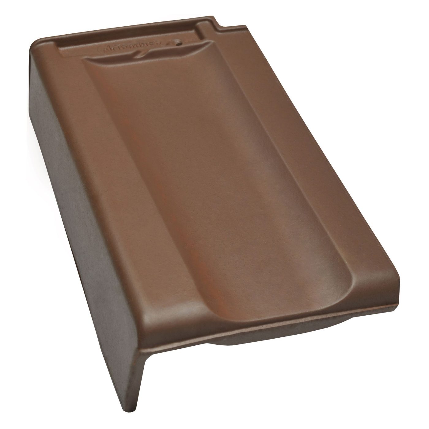 Крайна лява керемида Contiton 12 медно кафява