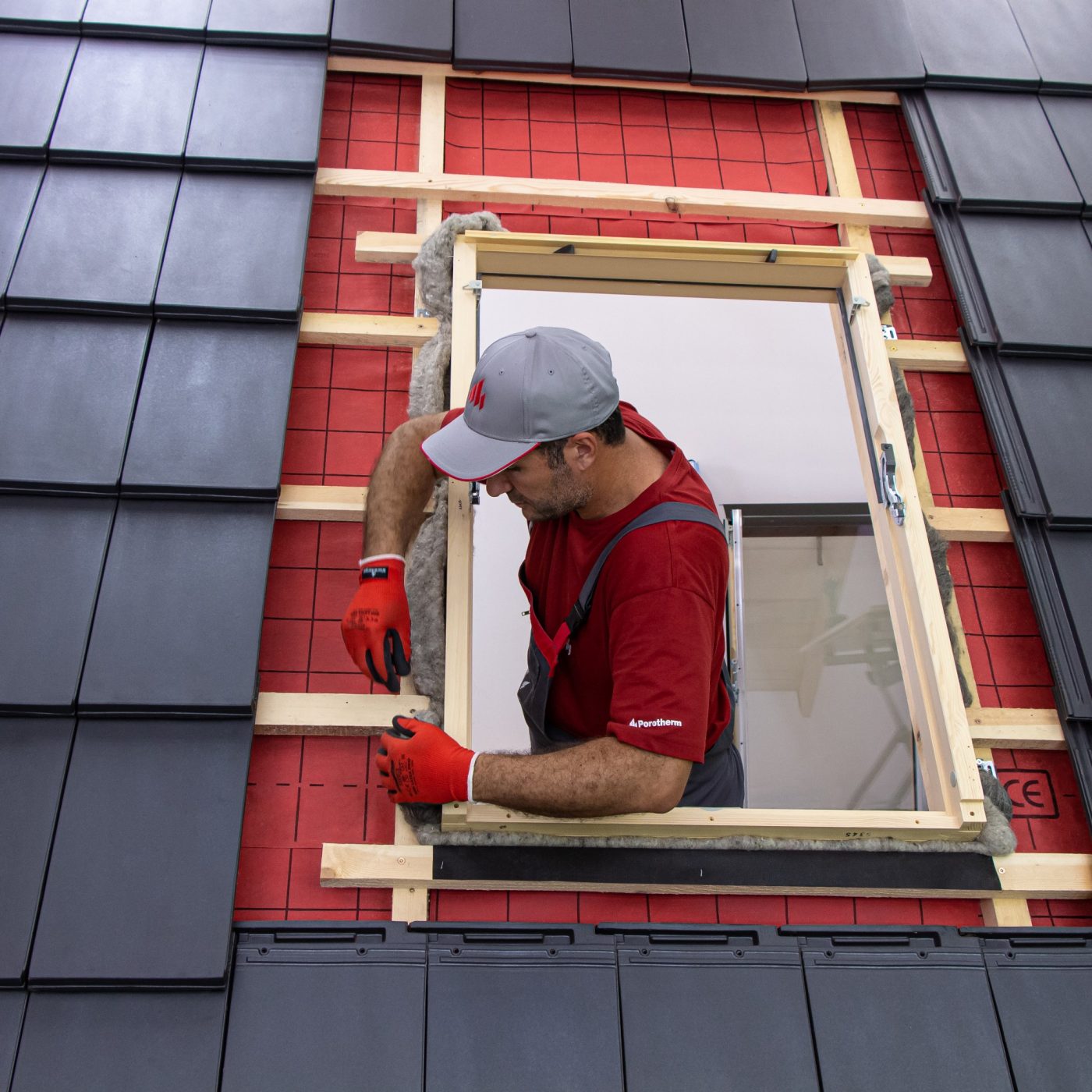 Инсталация на покривни прозорци Tondach