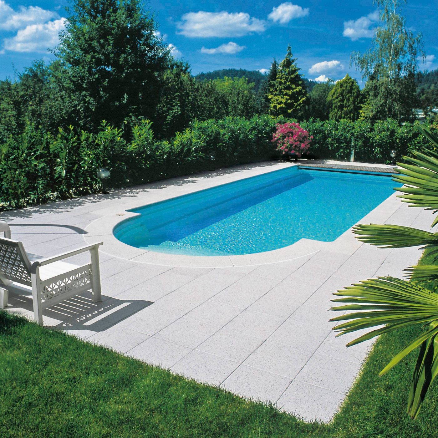 Composing picture PASTELLA плочи 40 x 40 x 5 cm -  светло сив