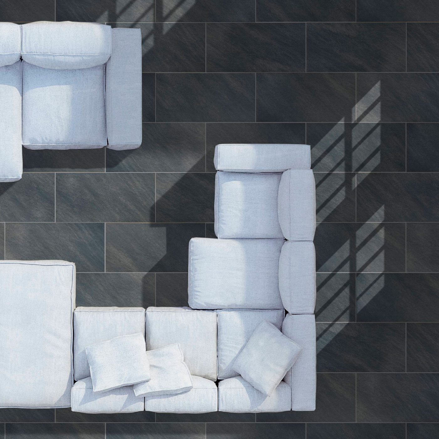 Composing picture AirPave MONARO 45 x 90 x 2 cm - nocturno