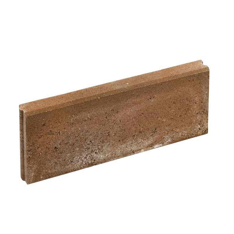 Градински бордюр 50x5x20 cm кафяв