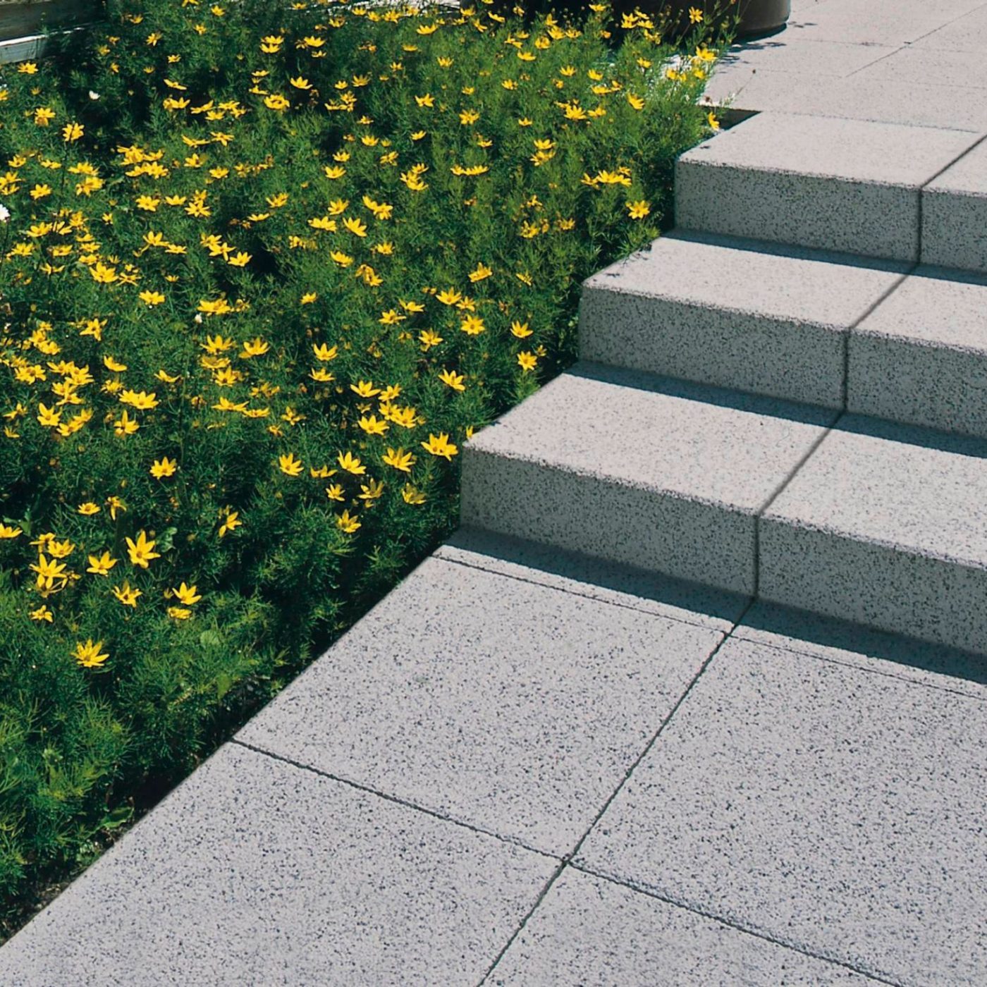 Стъпало 40x40x15 cm, сив