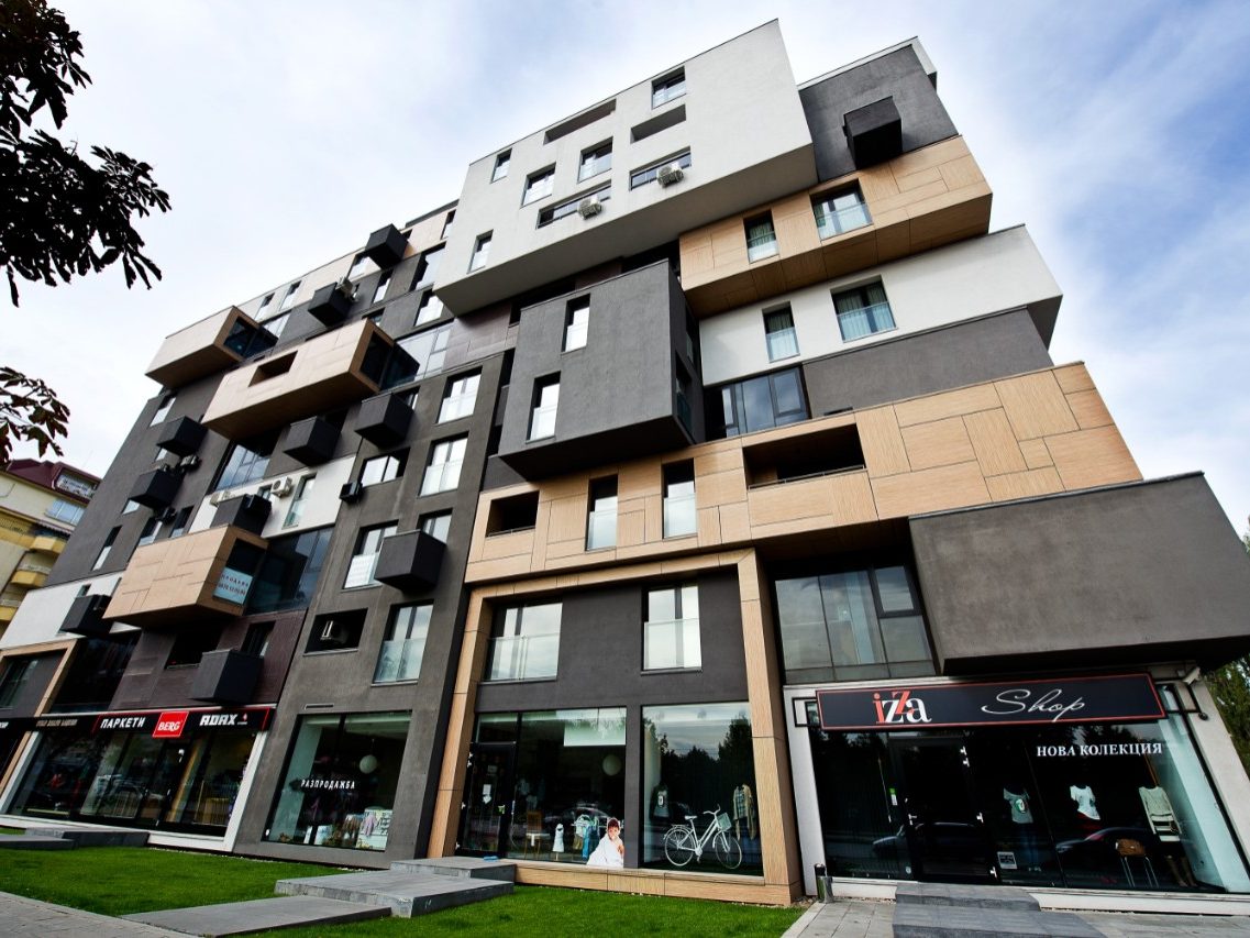 Reference project, multifamily house built with Porotherm