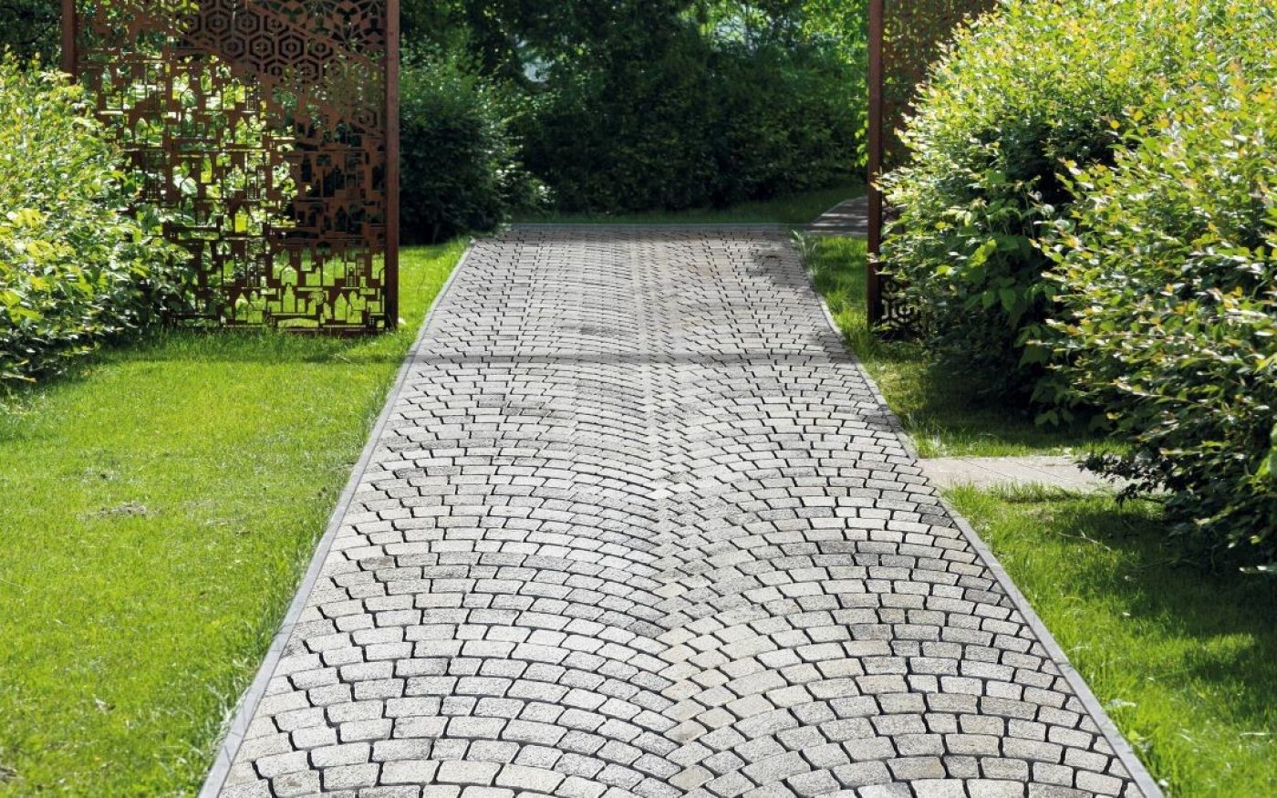 Arte 8 Сегментен паваж светъл гранит