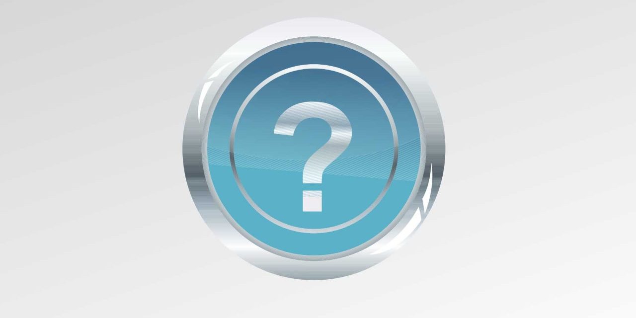 Icons of questionmarks (headers) for our FAQs articles.