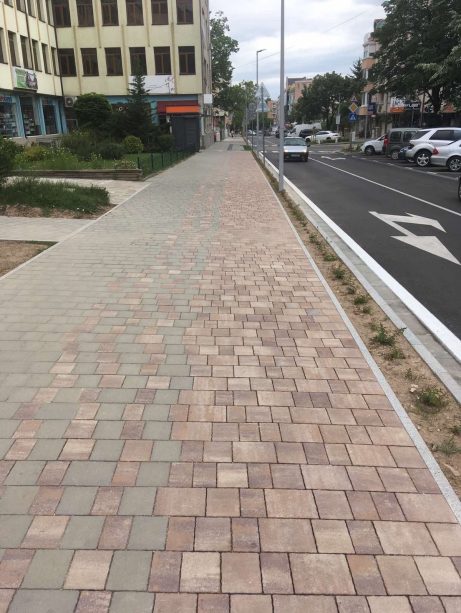 Appia Antica паваж - червен меланж