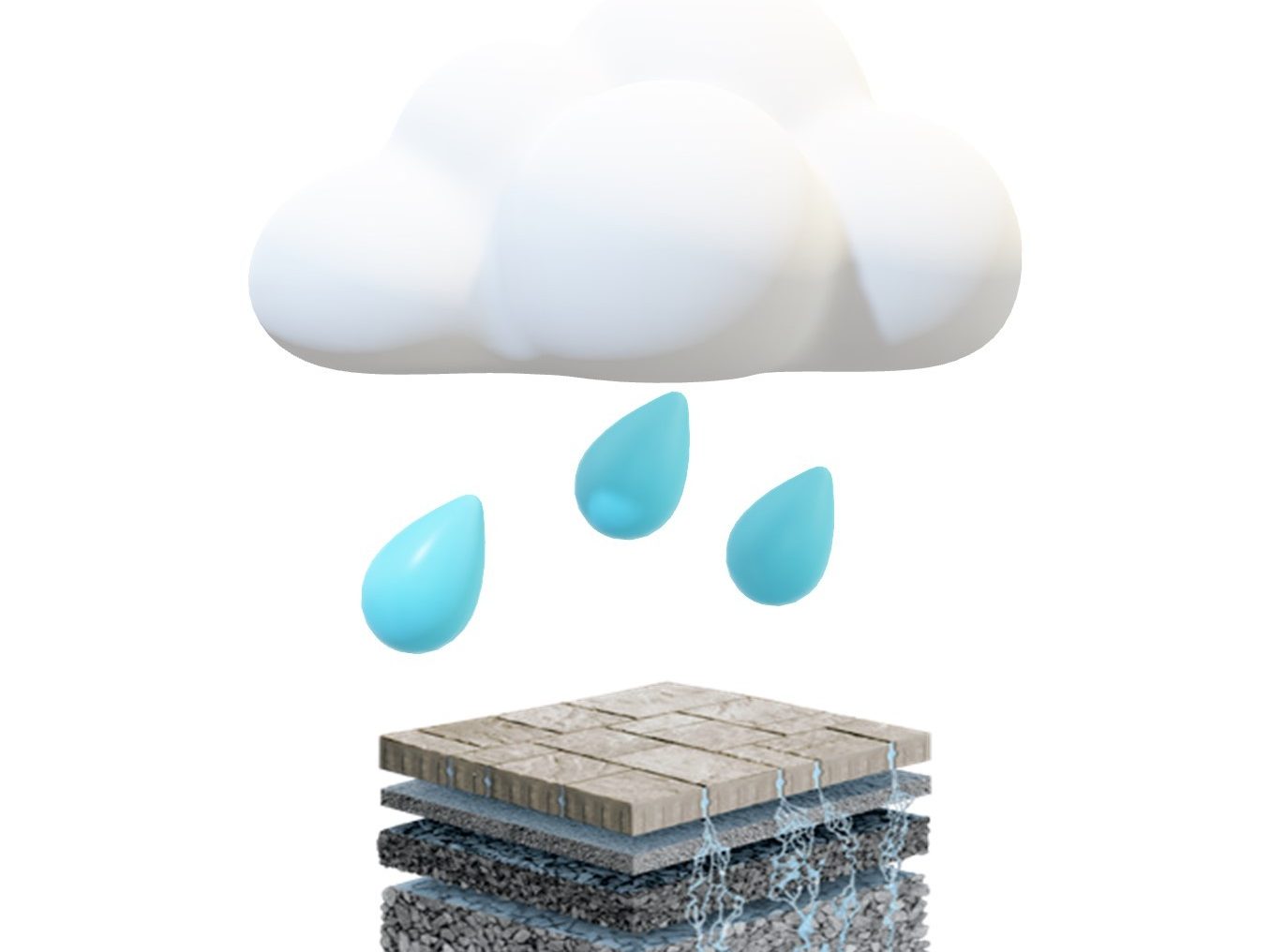 Детайл на настилка